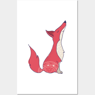 Sweet Fox Posters and Art